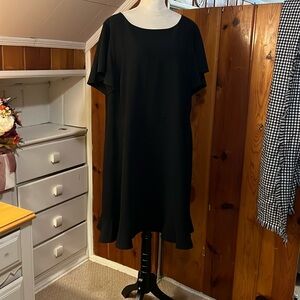 The Loft flirty hemmed LBD.